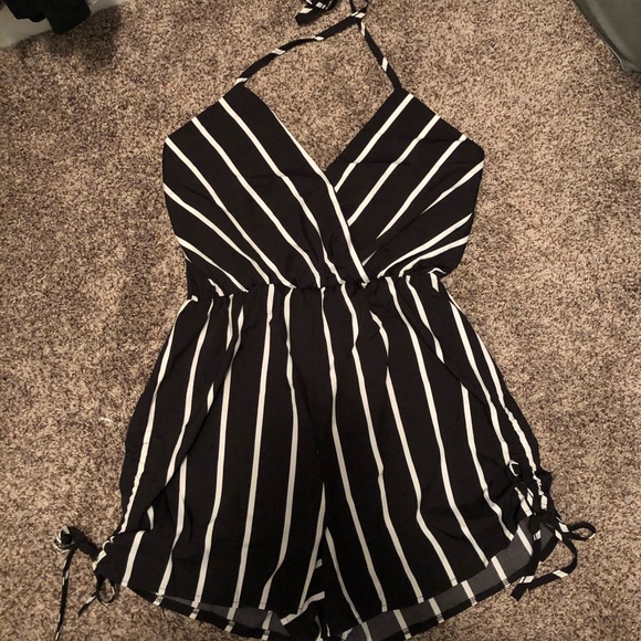 Striped Romper